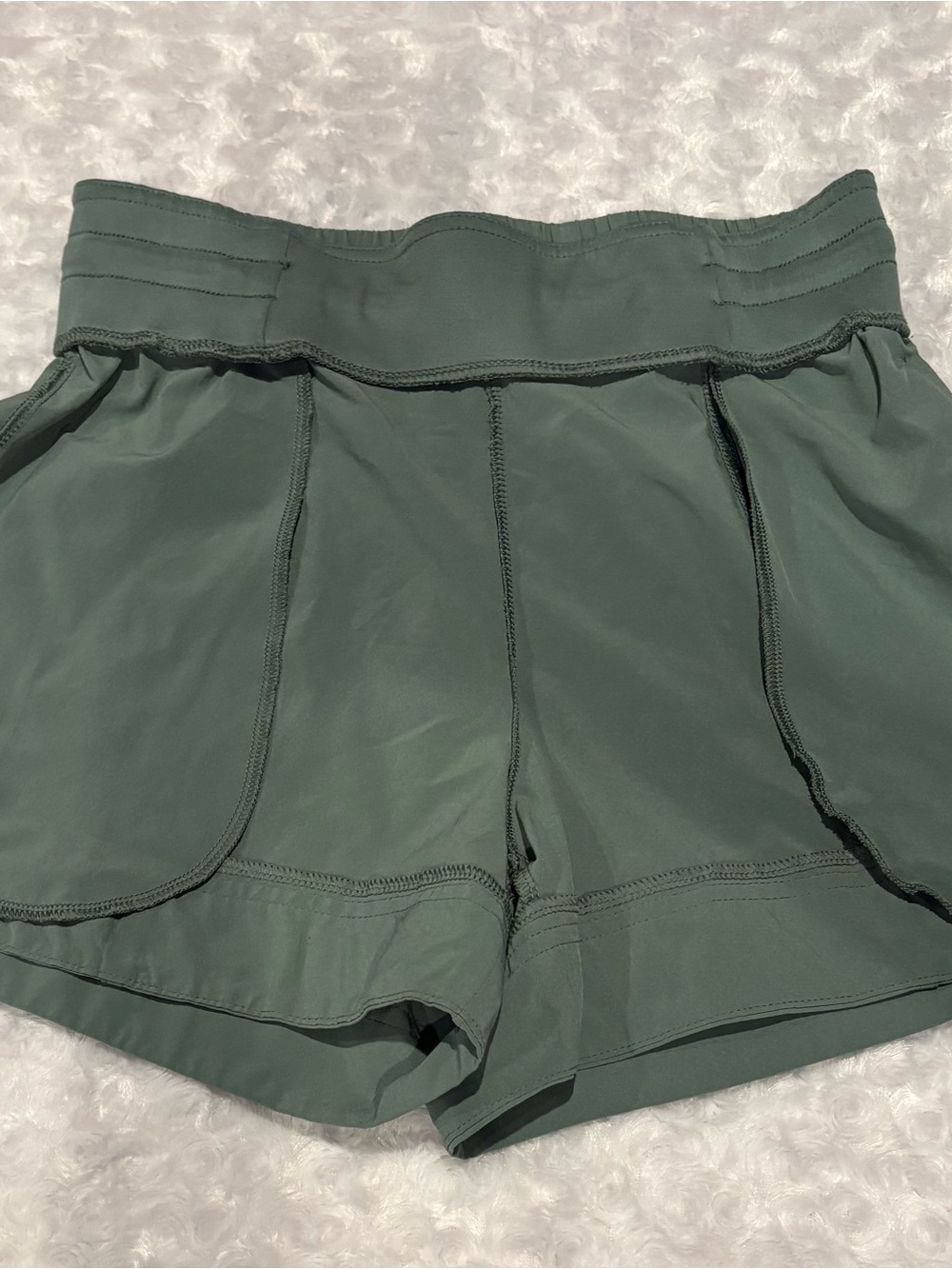 all in motion Sage Green Drawstring Athletic Shorts - Picture 4 of 8
